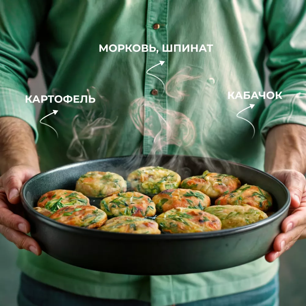 Галеты овощные Бондюэль Зеленый букет, 300 г