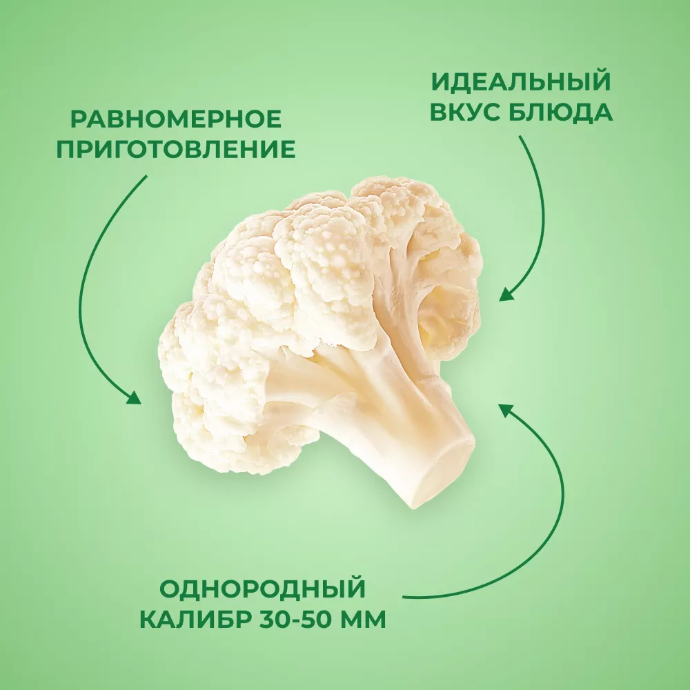 Цветная капуста Бондюэль замороженная, 400 г