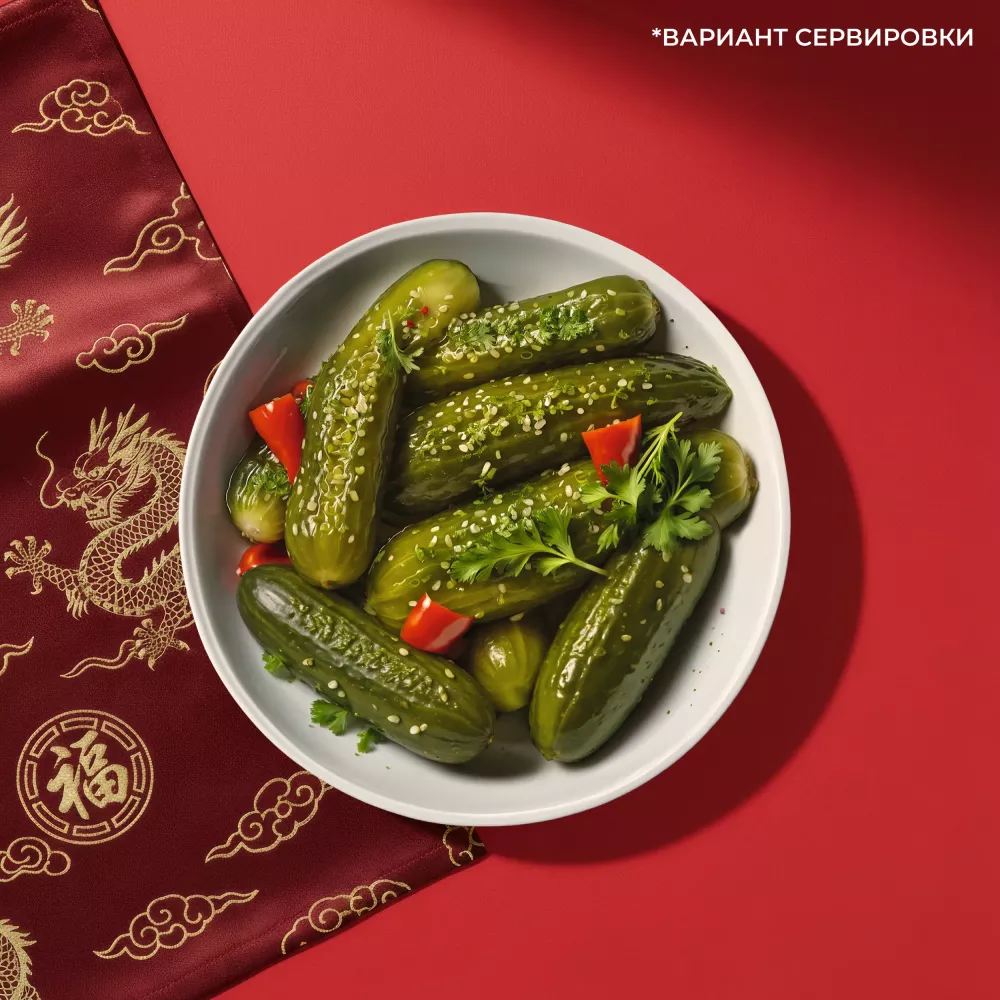 Бондюэль Огурцы маринованные по-китайски 500 мл