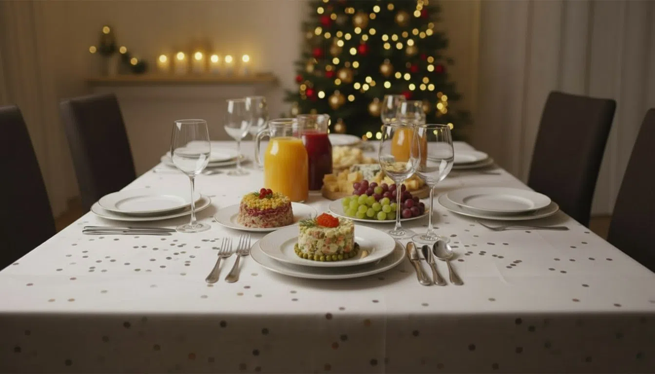 Как украсить салат Оливье?