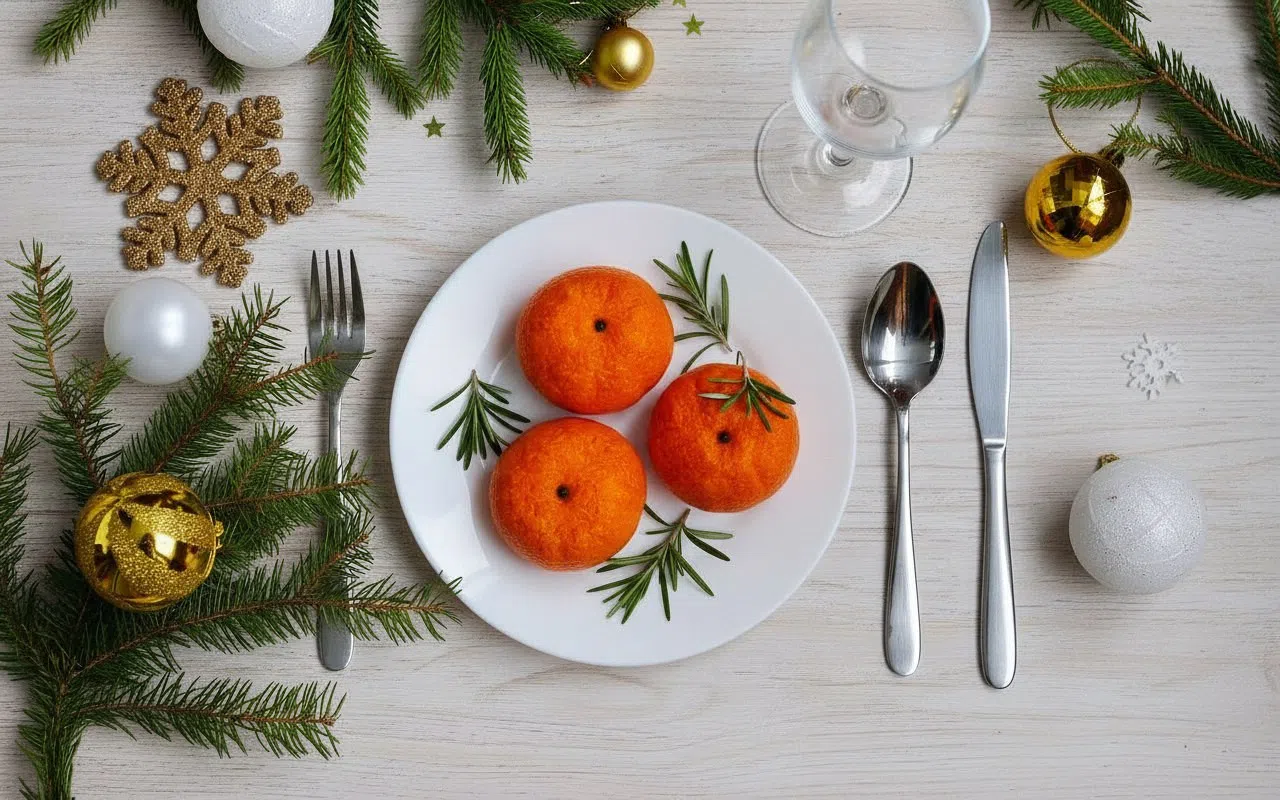 Салат "Мандаринки"