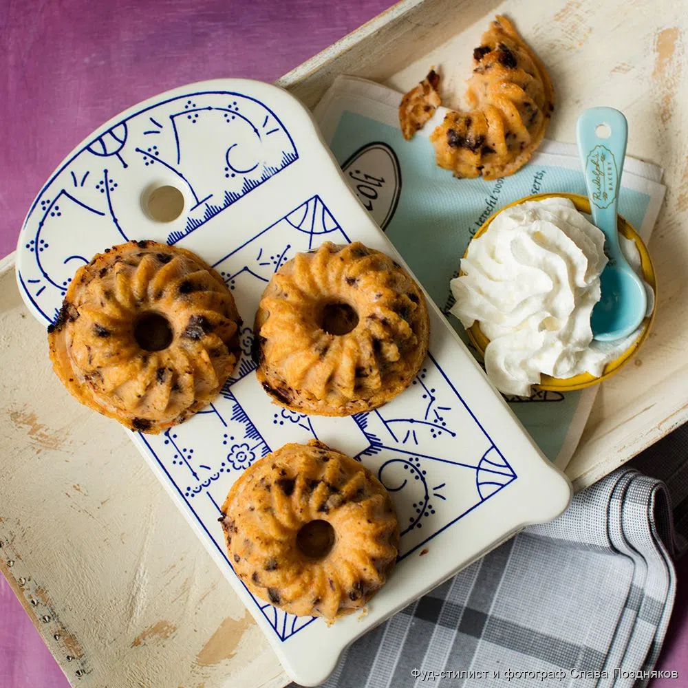 Тыквенно-овсяные кексы для отличников