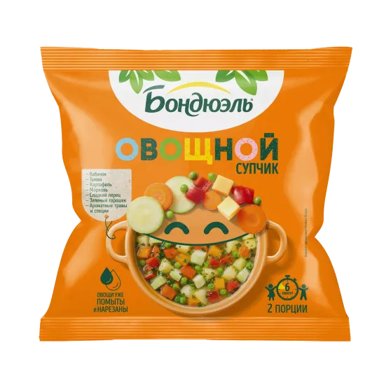 Овощной супчик Бондюэль, 200 гр