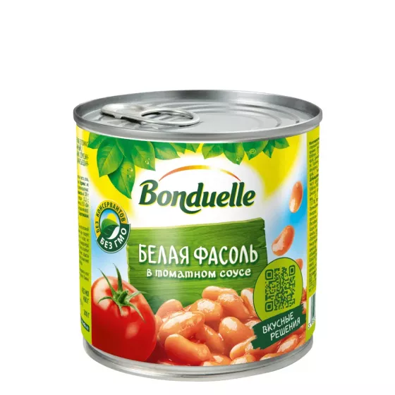 Белая фасоль в томатном соусе