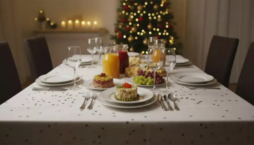 Как украсить салат Оливье?