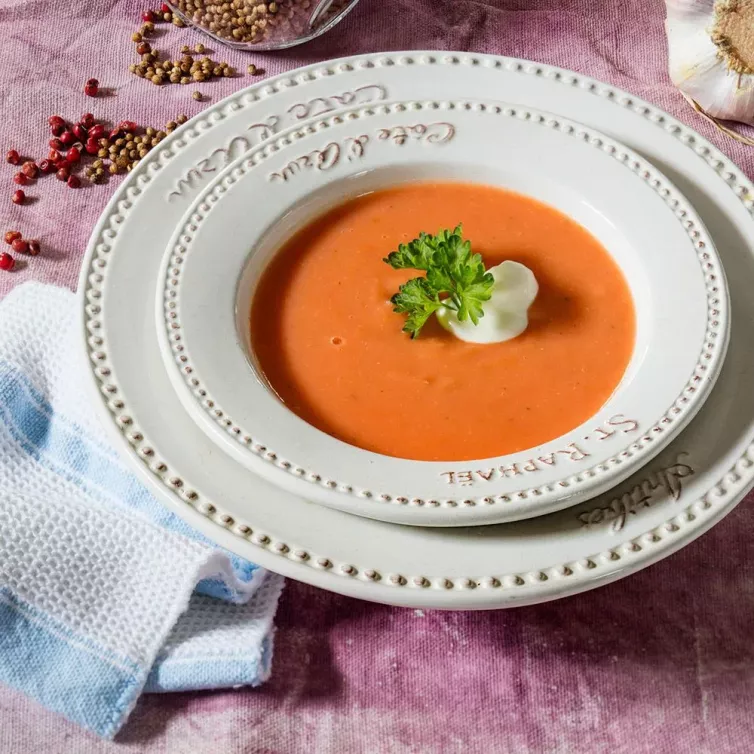 Томатно-нутовый суп