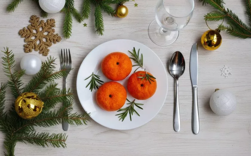 Салат "Мандаринки"