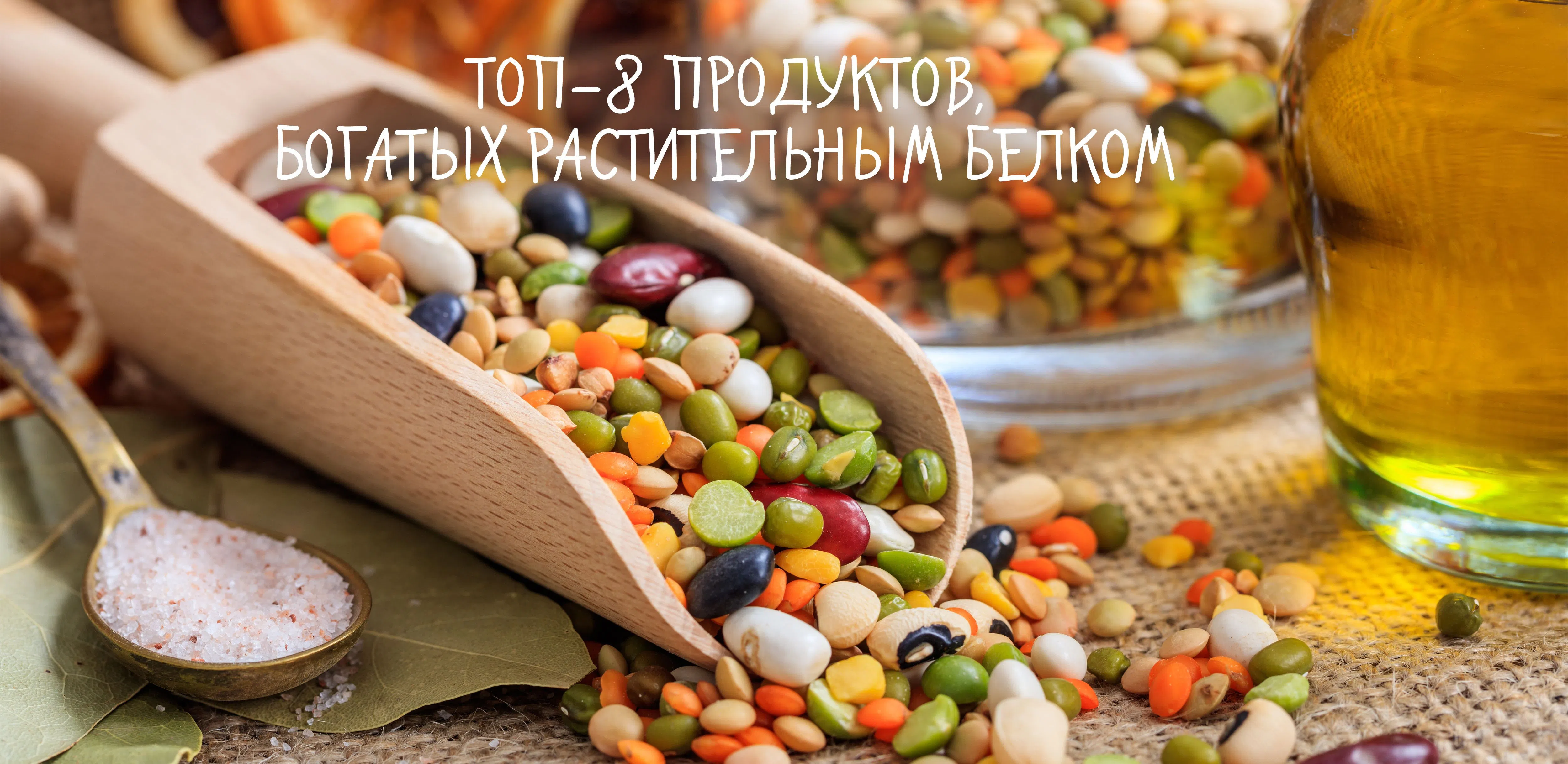 Топ-8 продуктов, богатых растительным белком - полезные советы о еде от  Bonduelle