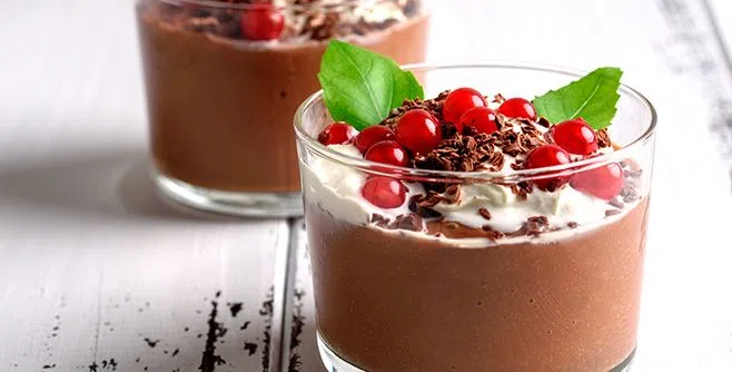 Десерт Мousse au chocolat